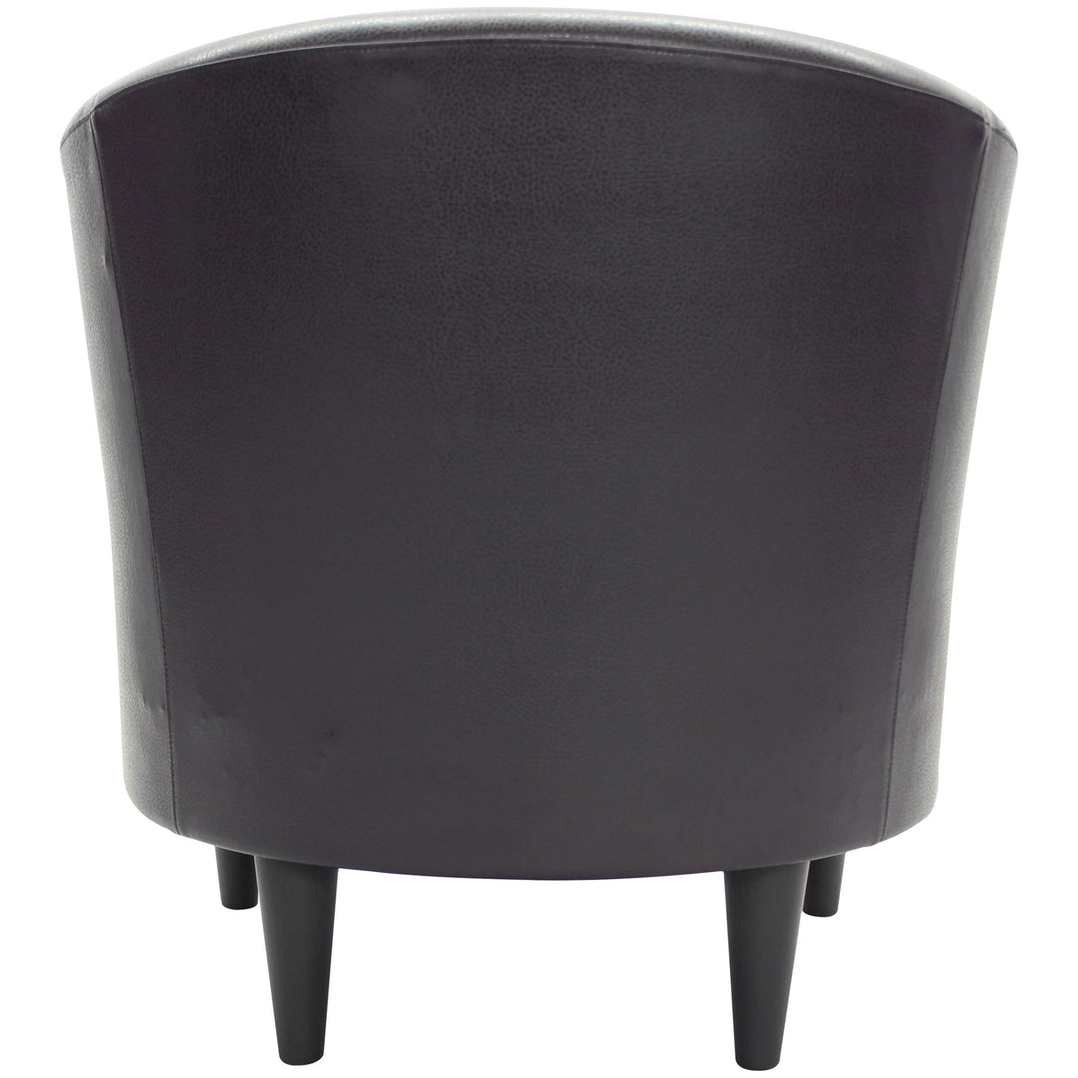 Back view of Windsor Brown Accent Chair