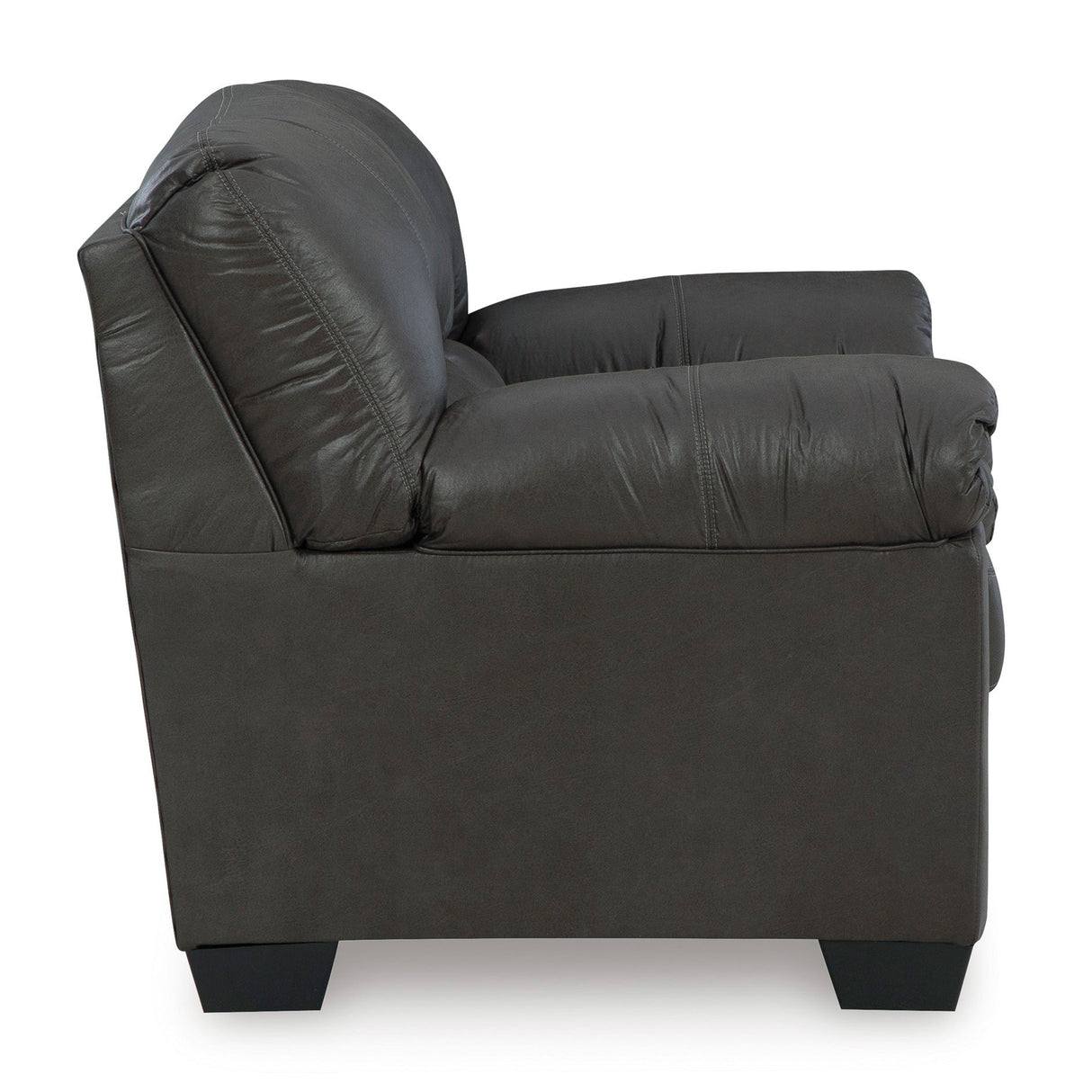 Side view of Redmond Slate Loveseat