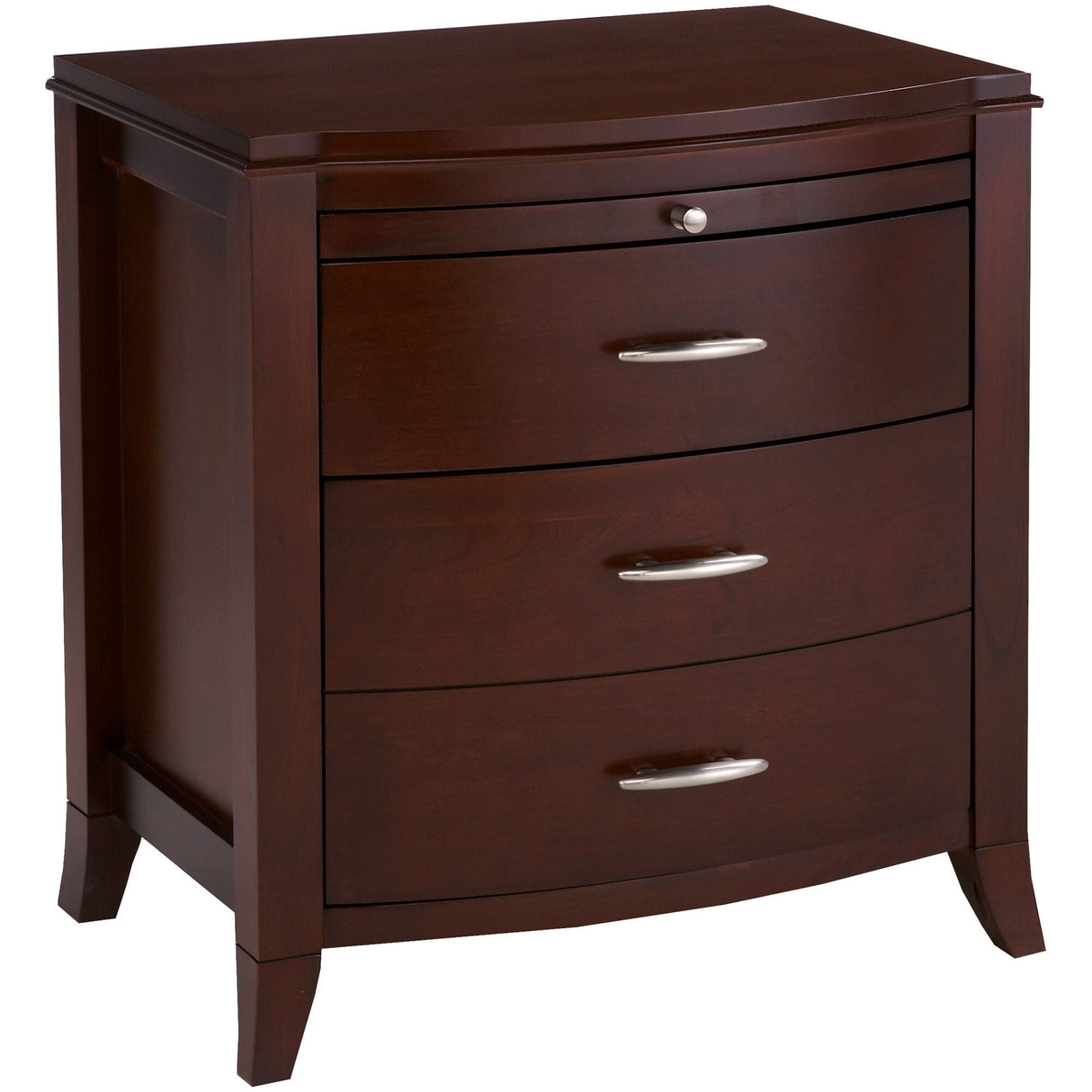 Front right view of Brighton Cinnamon Nightstand