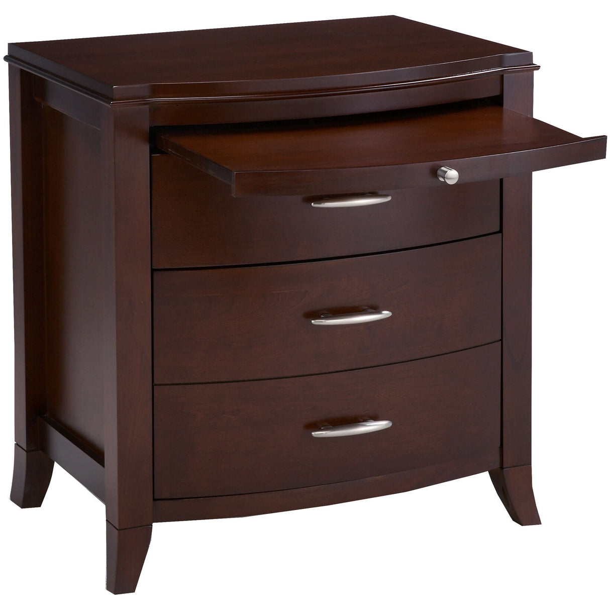 Open view of Brighton Cinnamon Nightstand