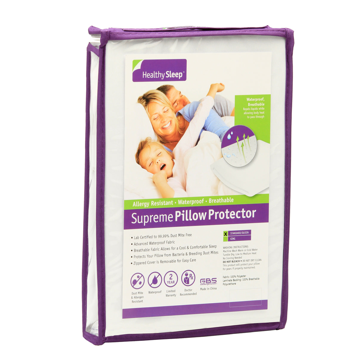 Interlock Supreme Pillow Protector