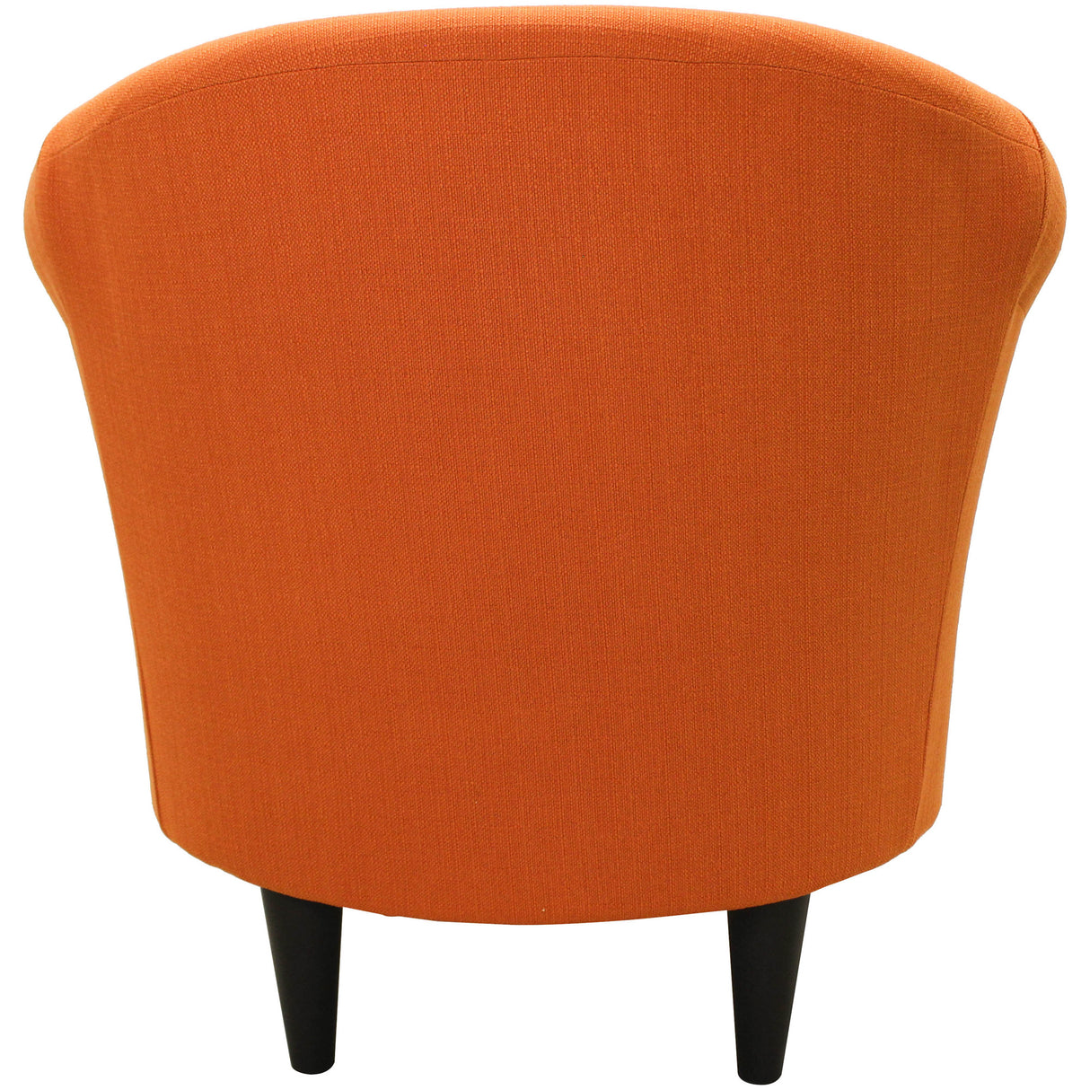 Back view of Nikole Saffron Accent Chair