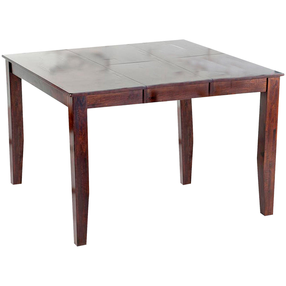 Front right view of Kona Raisin 54 Inch Gathering Table