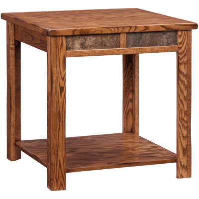 Evanston Rustic End Table