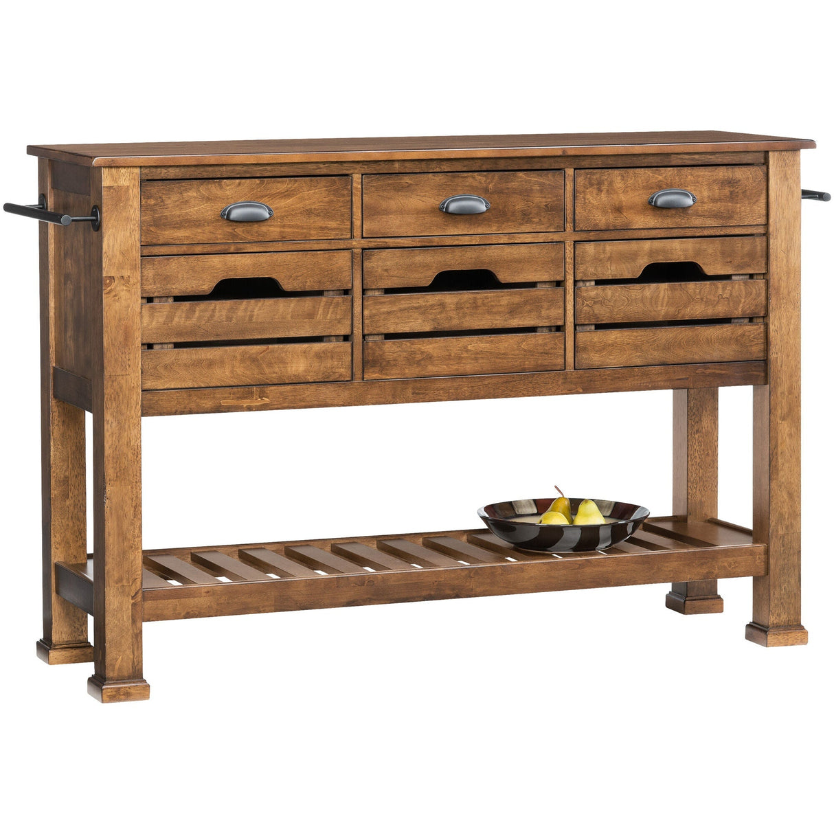 Front right view of District Copper Side Board