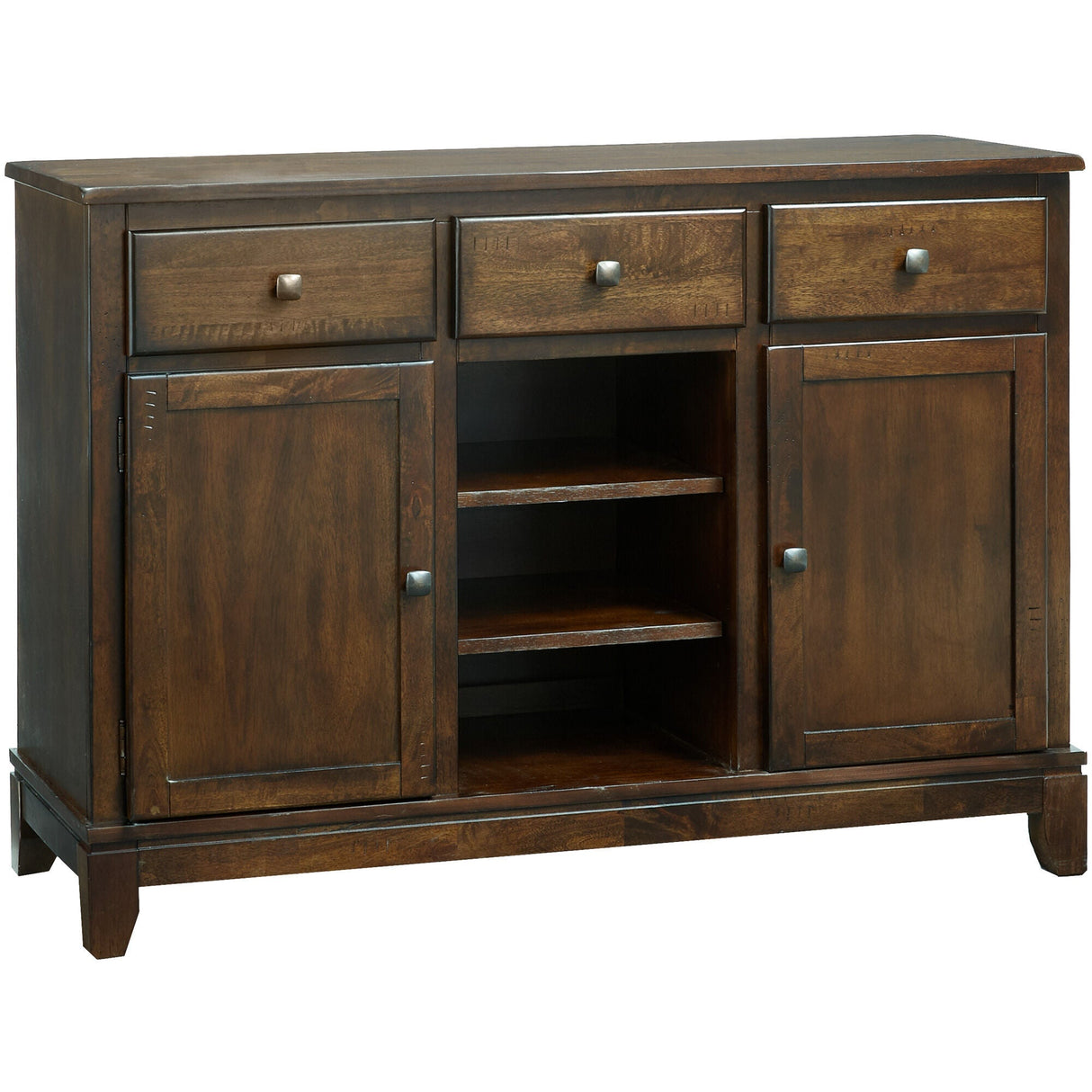 Front right view of Kona Raisin Buffet