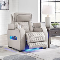 Boyington leather high-tech recliner