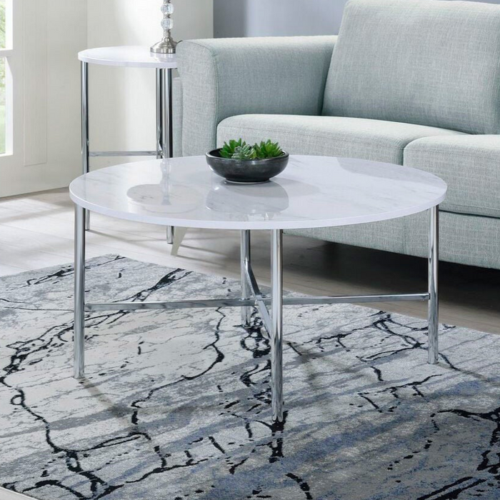 coffee table and decor in living room
