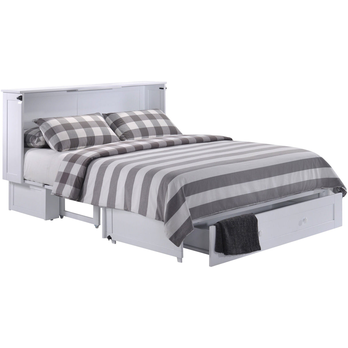 Clover White Murphy Cabinet Bed PDIAM98