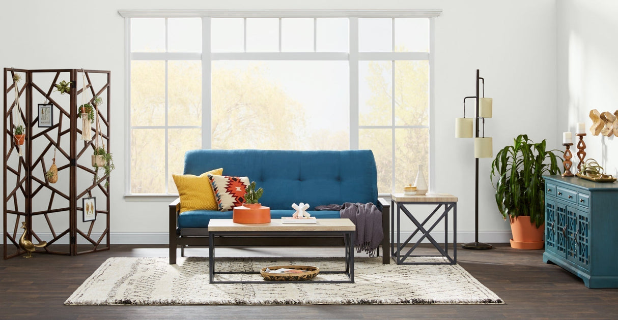 Room setting 2 featuring Colfax Espresso Futon Frame