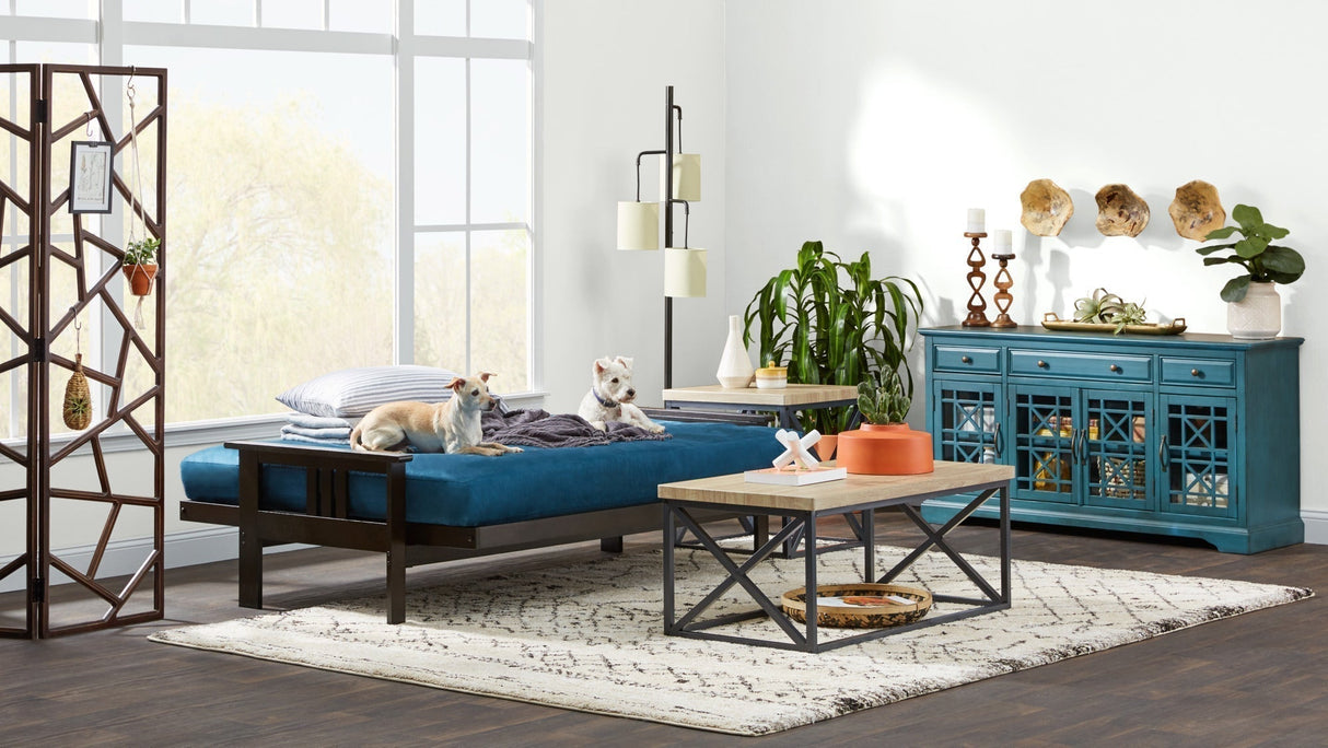 Room setting 4 featuring Colfax Espresso Futon Frame