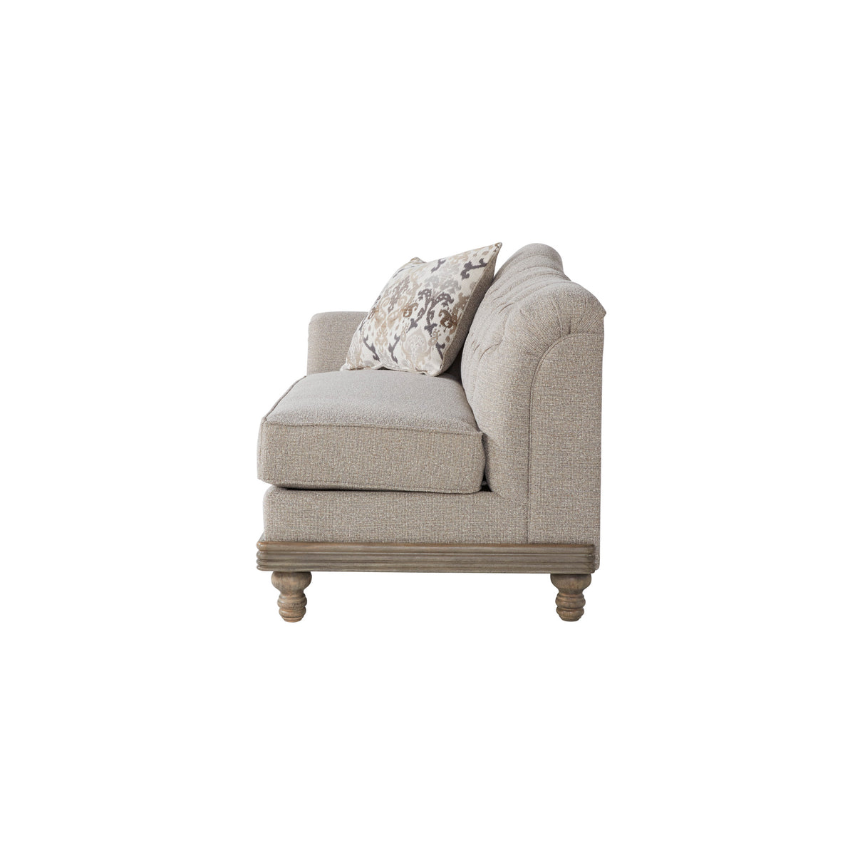 Side view of Farlow Oyster Chaise