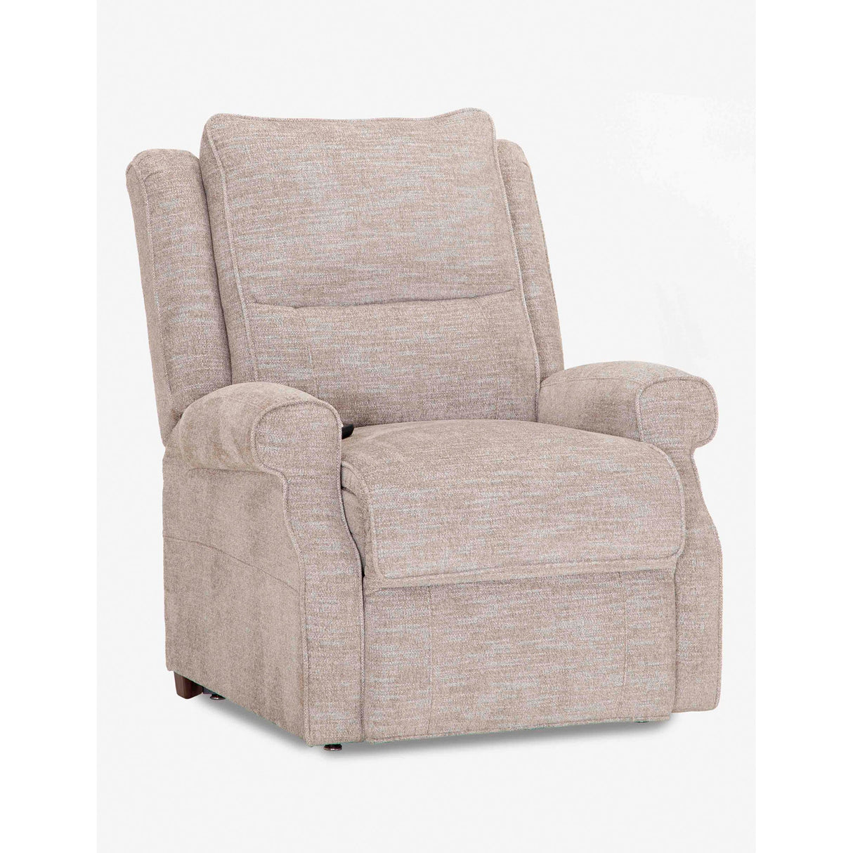 Extended view of Emerald Linen Lift Chair Recliner