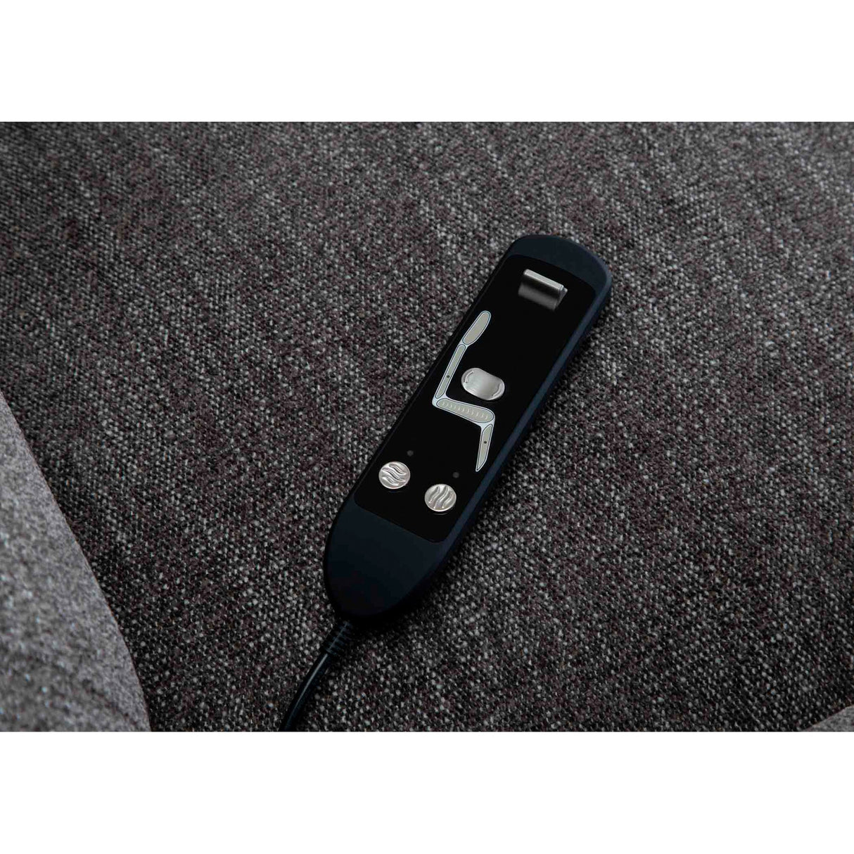 Detail view of Emerald Pewter Lift Chair Recliner