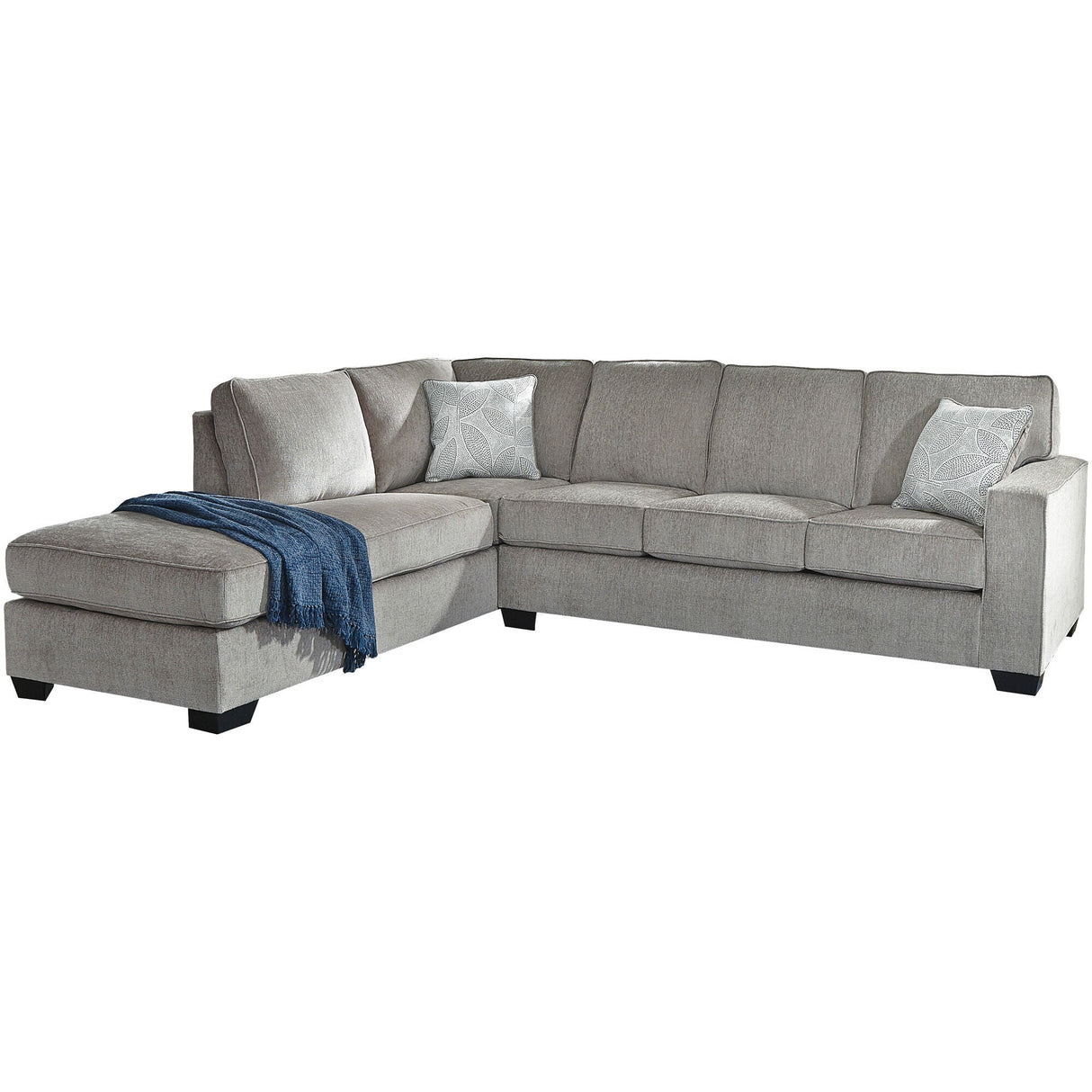 Riles Alloy Left Chaise Sleeper Sectional QK1016465
