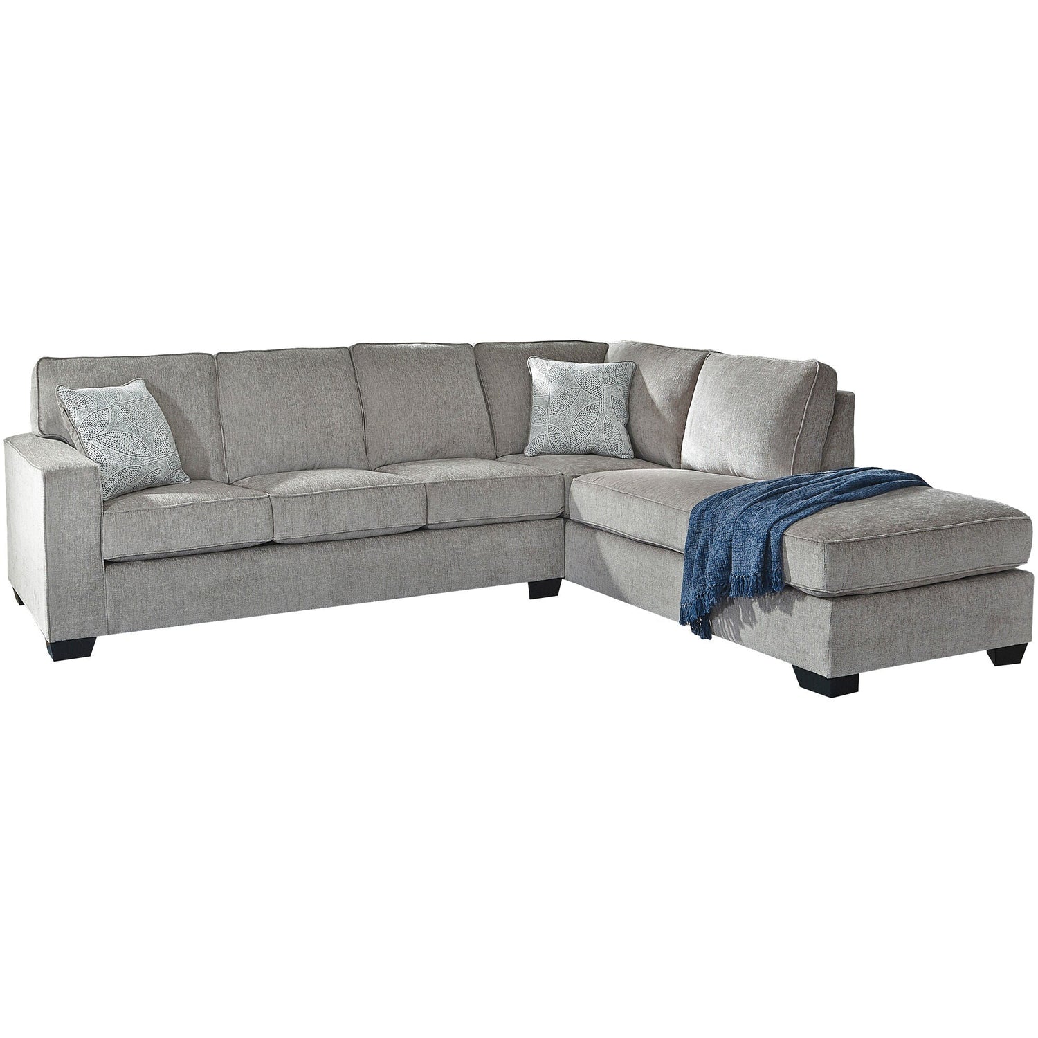 Riles Alloy Right Chaise Sleeper Sectional QK1016467