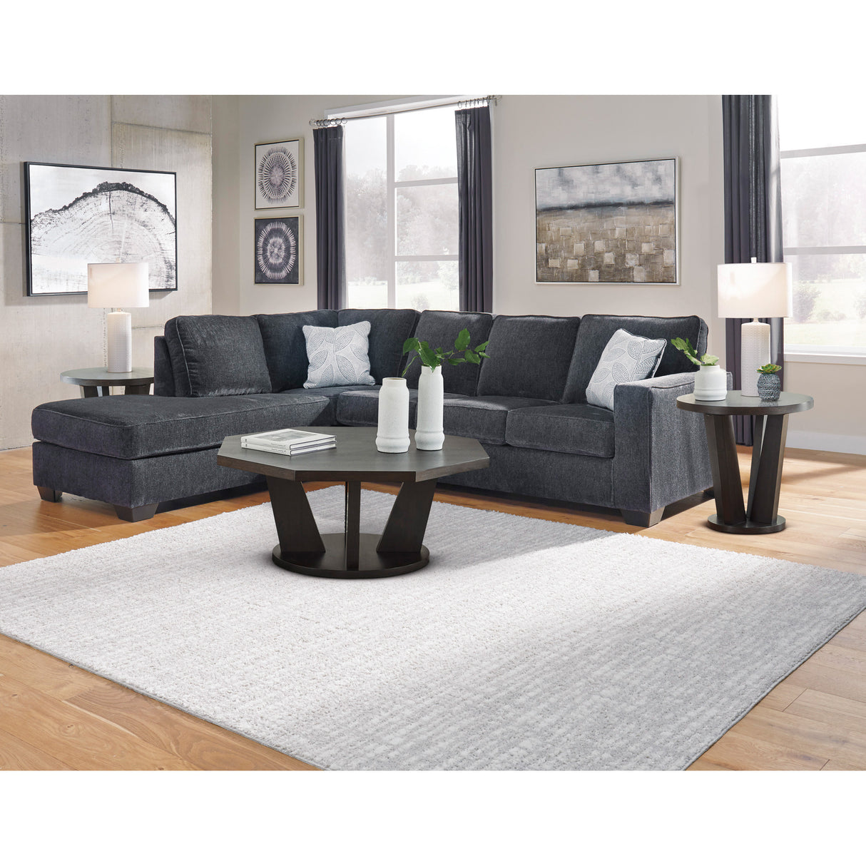Riles Left Chaise Sectional - QK1016468_ASHL_LF3_RM