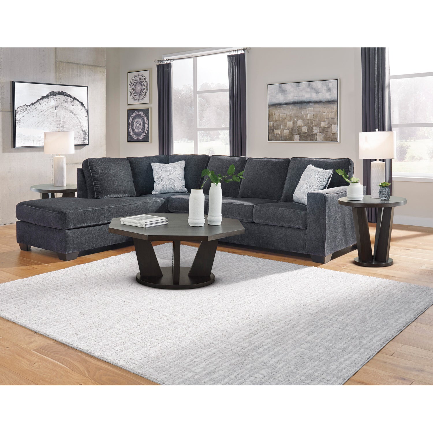 Riles Left Chaise Sectional - QK1016468_ASHL_LF3_RM