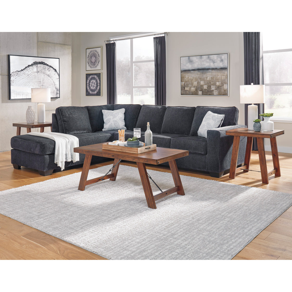 Riles Left Chaise Sectional - QK1016468_ASHL_LF4_RM