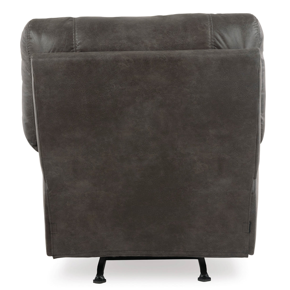 Back view of Grover Gray Rocker Recliner