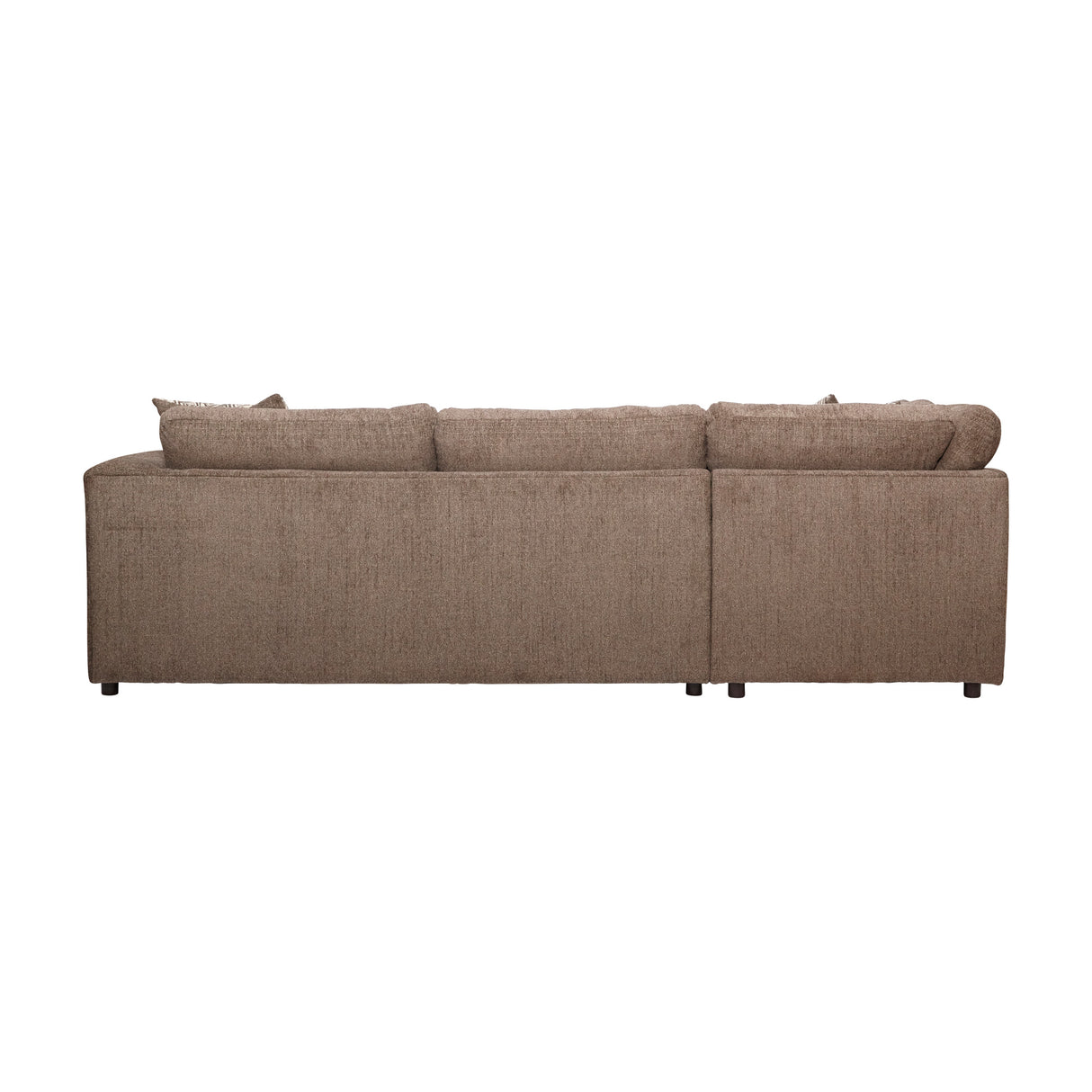 Back view of Myrtales Tabby Chaise Sectional