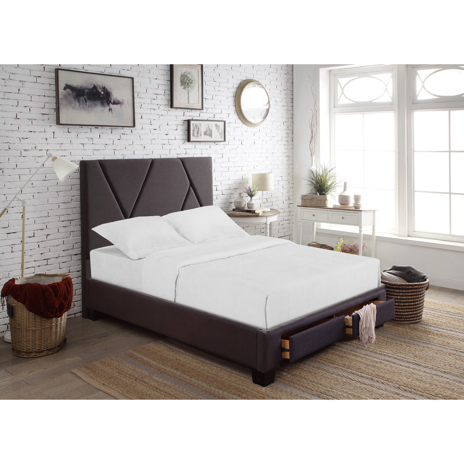 Modern Storage Bed