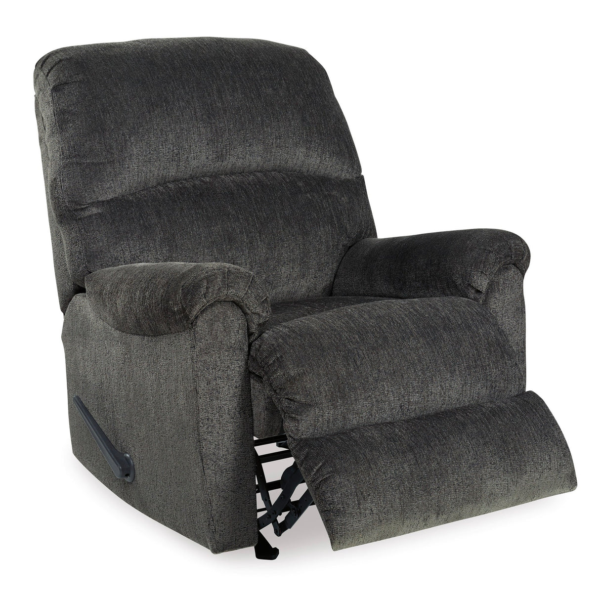 Front right view of Ballinasloe Smoke Rocker Recliner