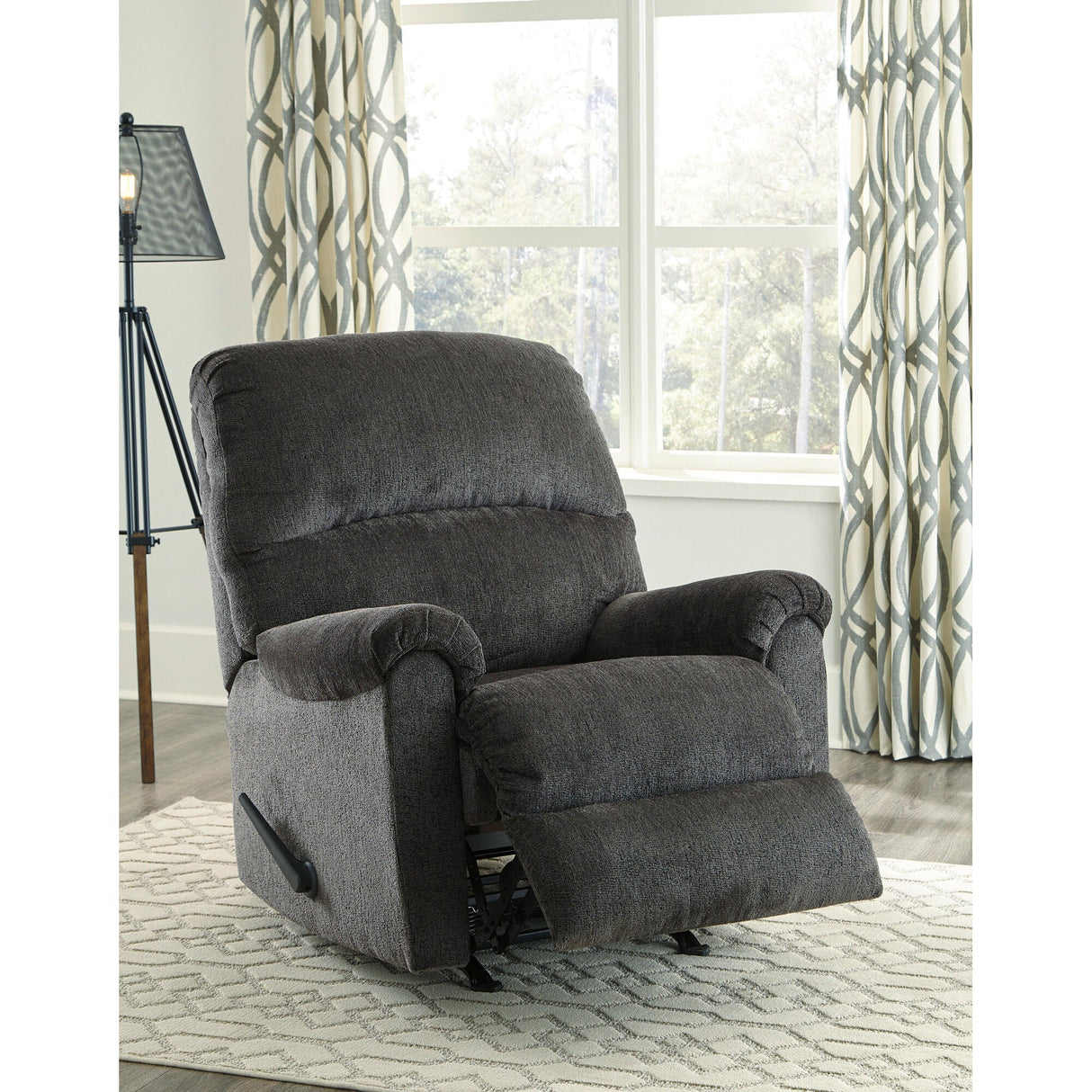 Room setting 2 featuring Ballinasloe Smoke Rocker Recliner
