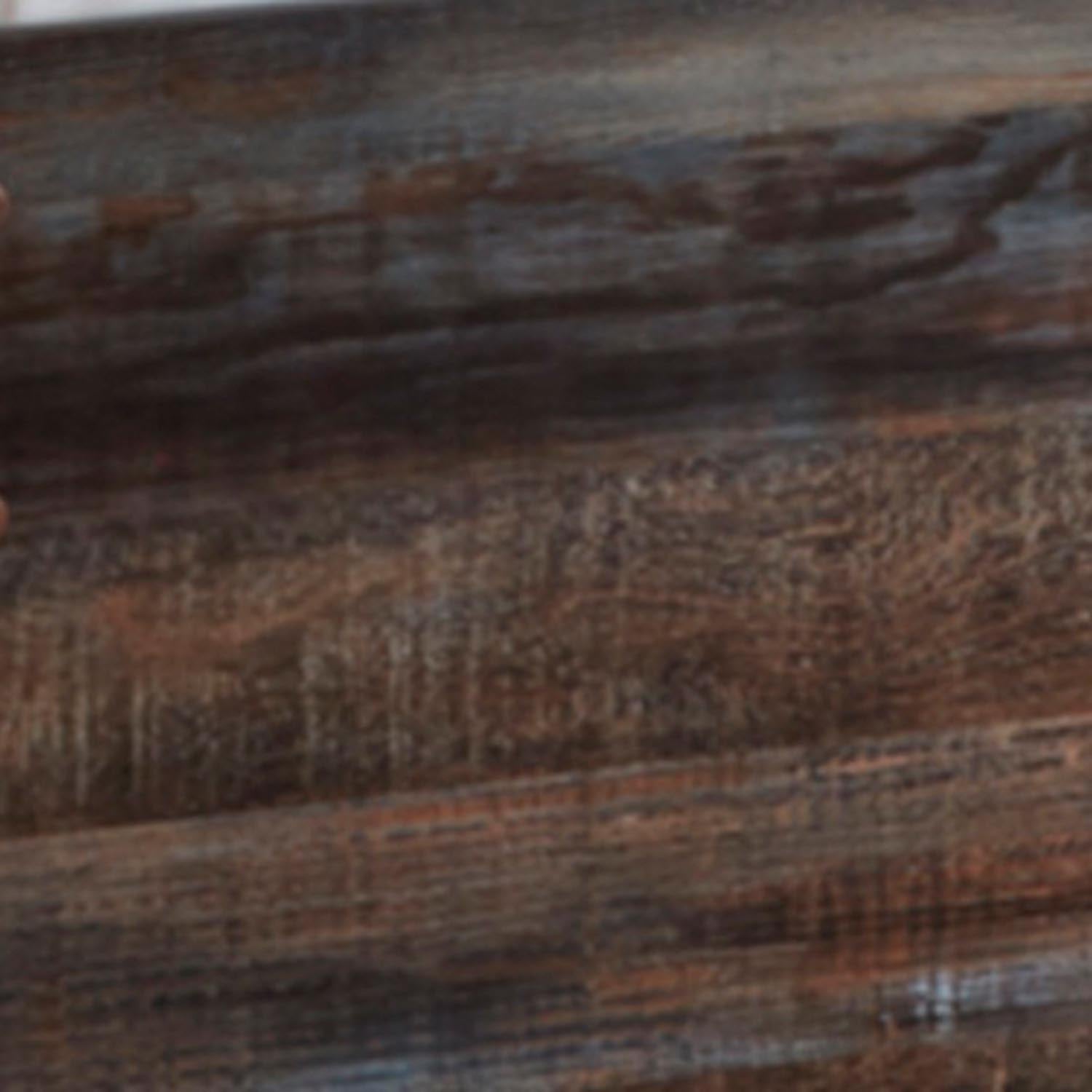 Swatch of the Drystan Brown Queen Bookcase Bed