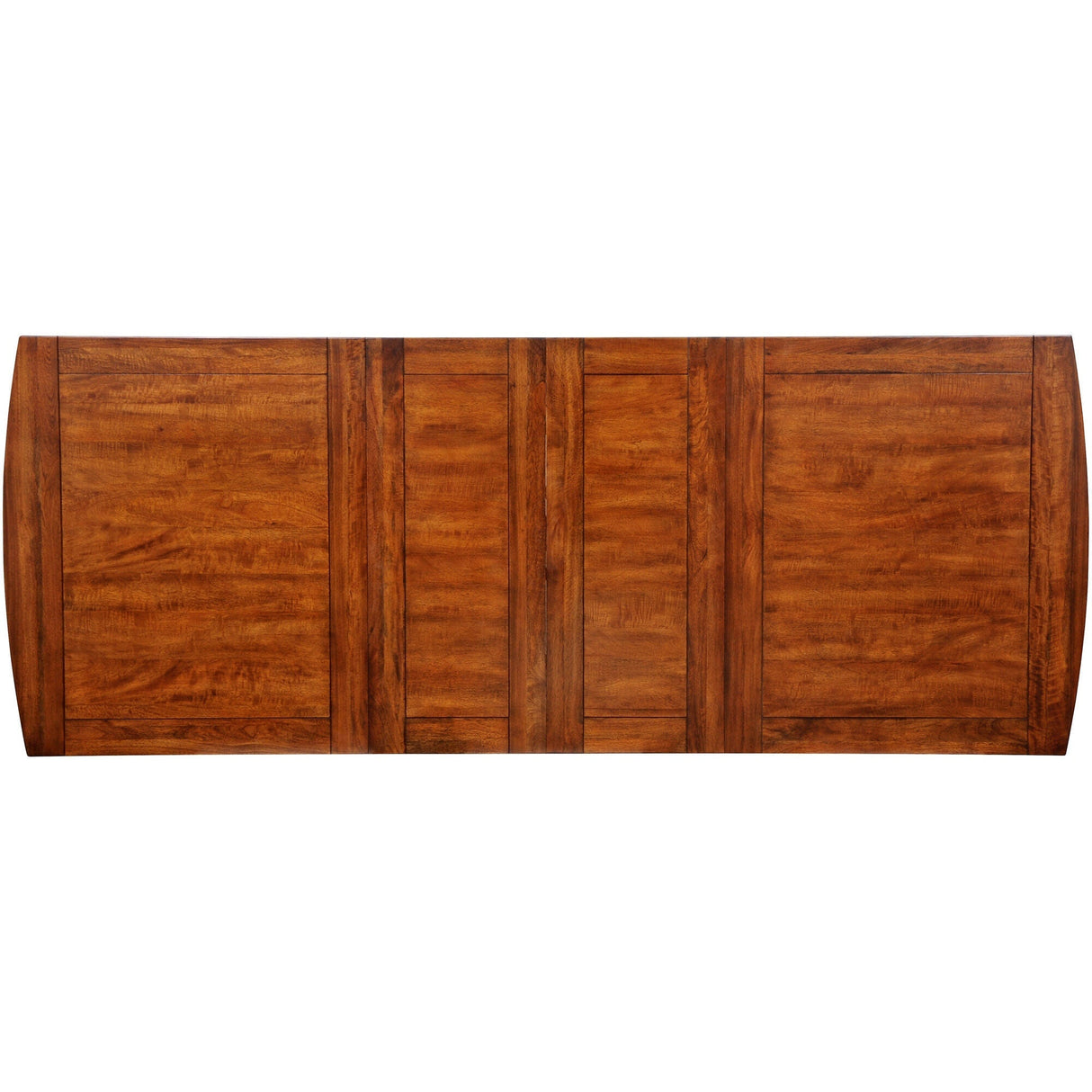 Top view of Whistler Retreat Dark Walnut Dining Table