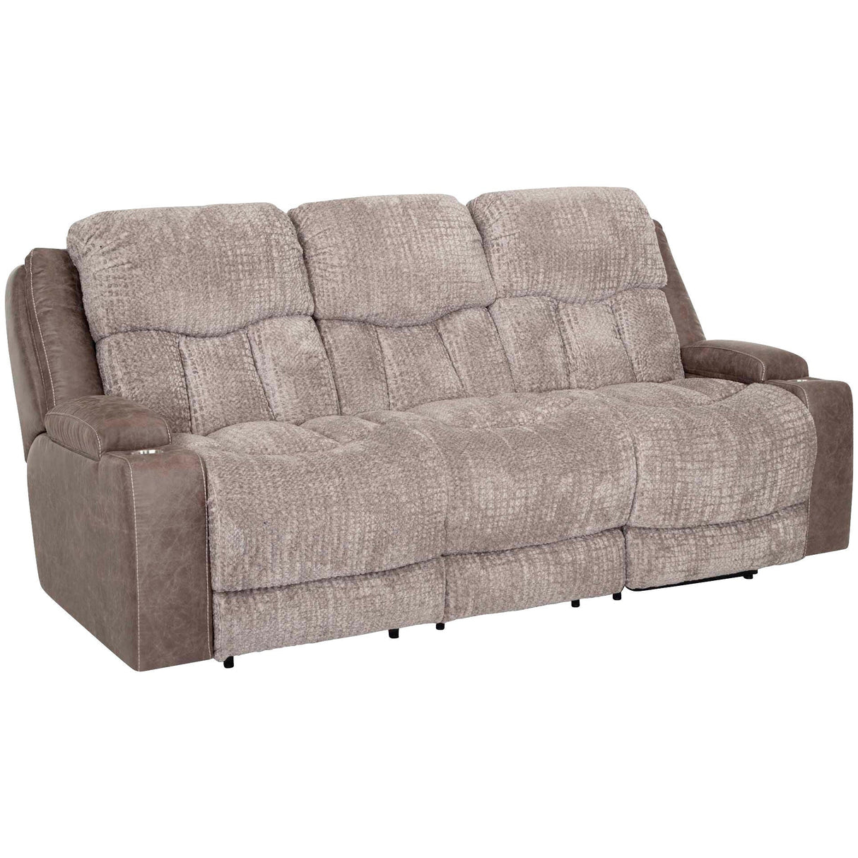 Front left view of Aire Dove Power+ Reclining Sofa