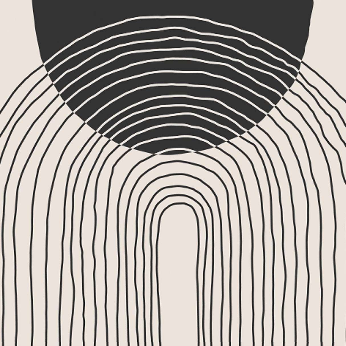 Swatch of the Lunar II Wall Art