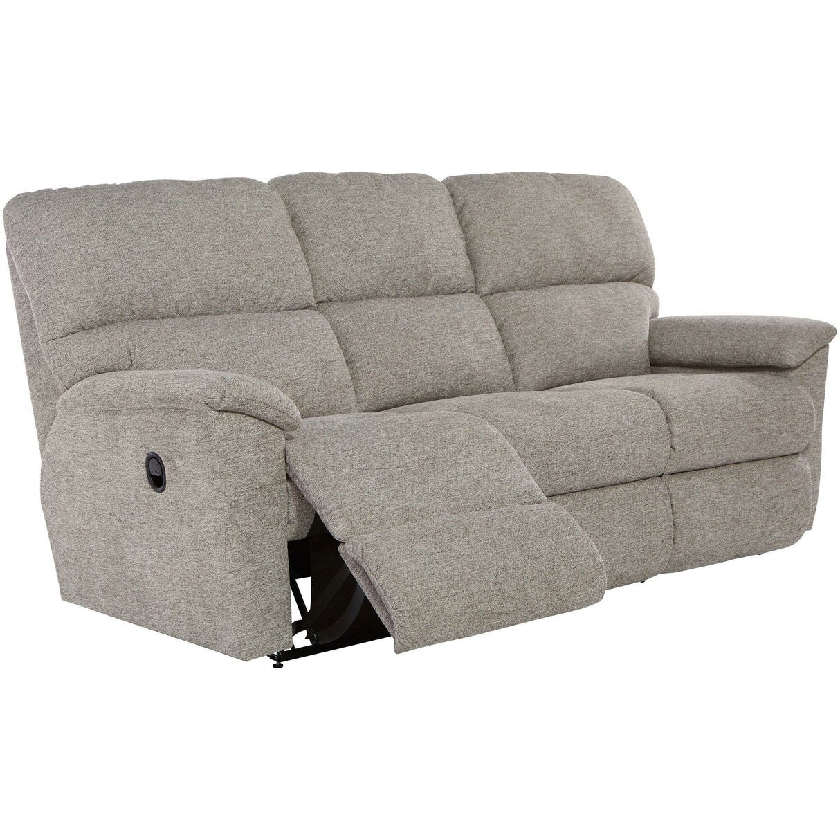 Open view of Brooks Muslin Reclining Sofa