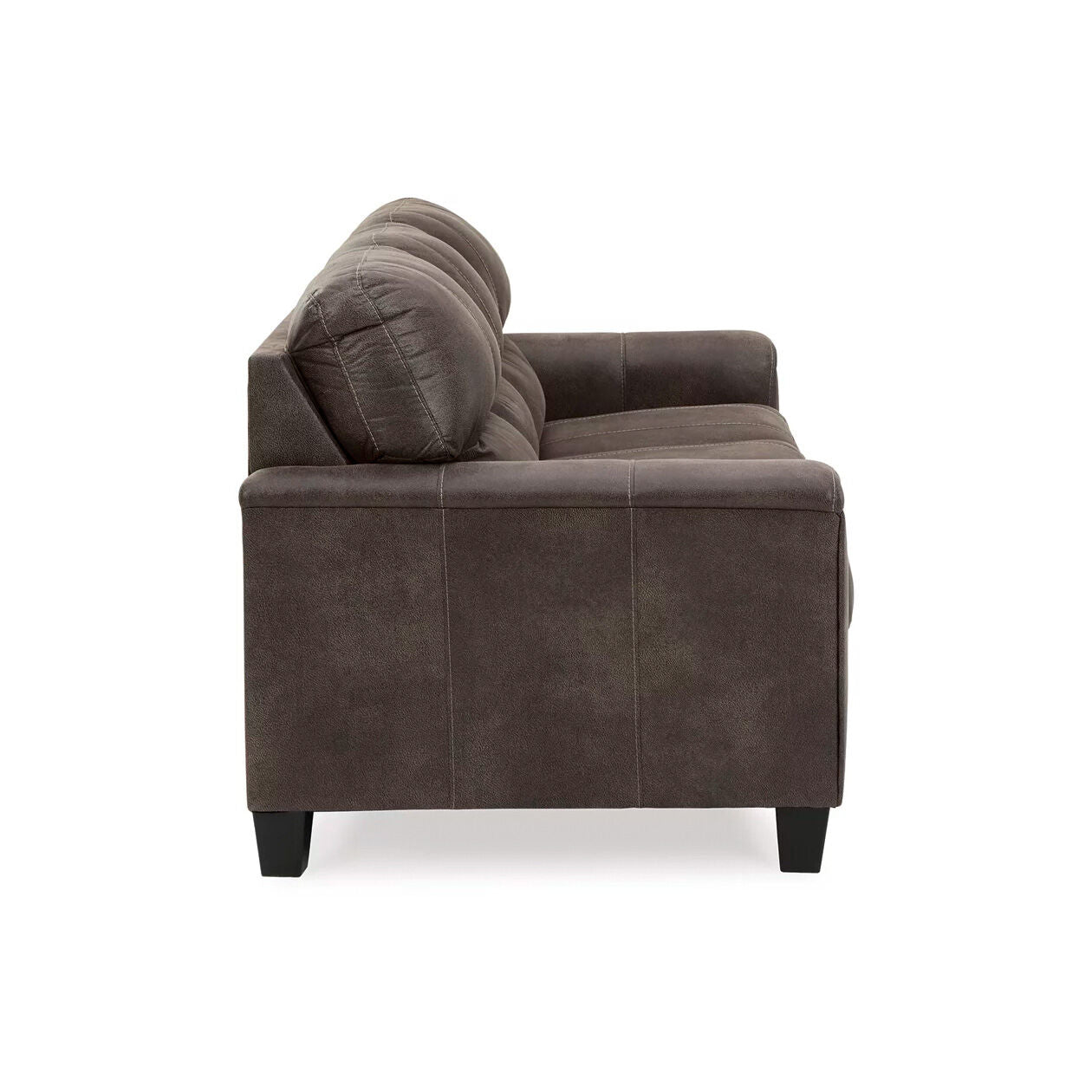 Side view of Navi Smoke Queen Sofa Sleeper