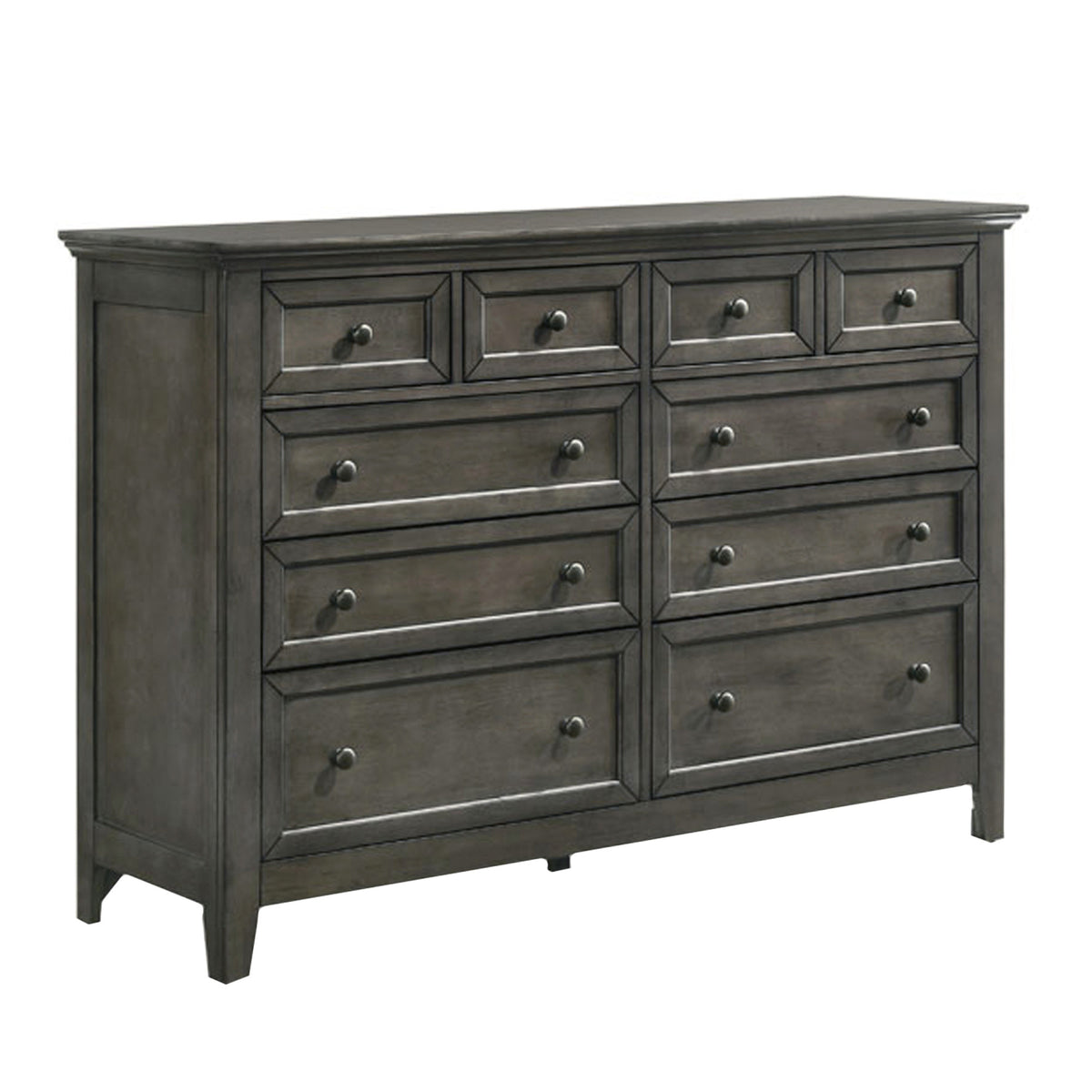 San Mateo Gray 10 Drawer Dresser QK1083870
