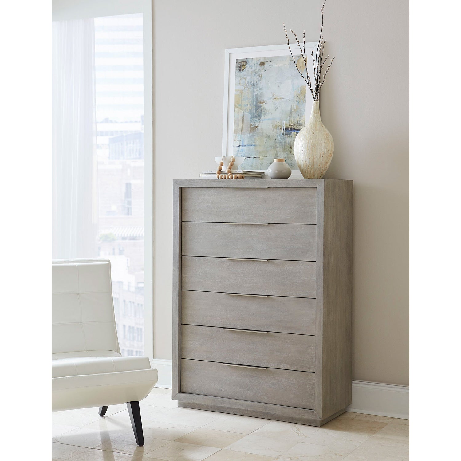 Detail view of Oxford Mineral Chest