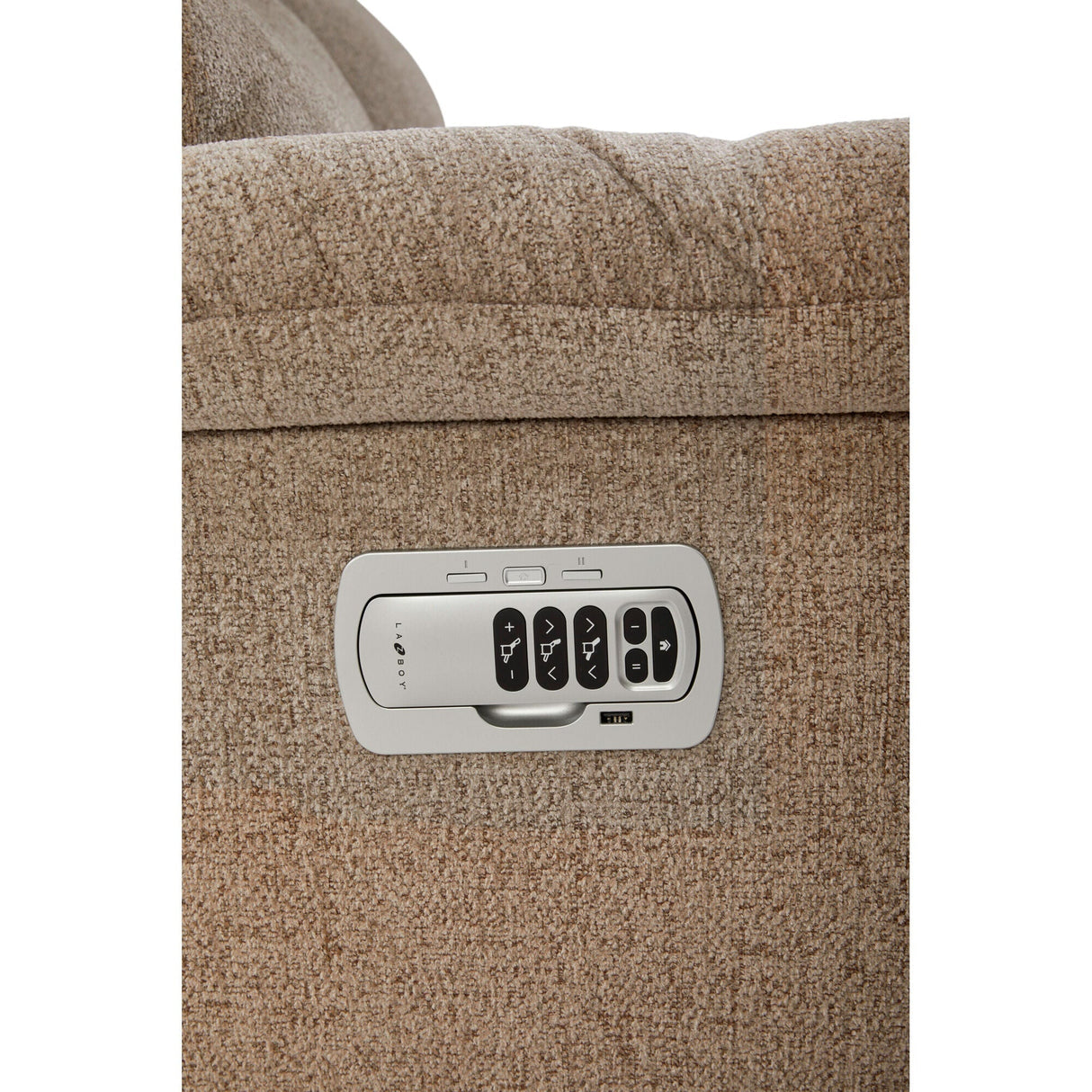 Detail view 2 of James Fawn 5 Piece Tri-Power Right Chaise Reclining Sectional