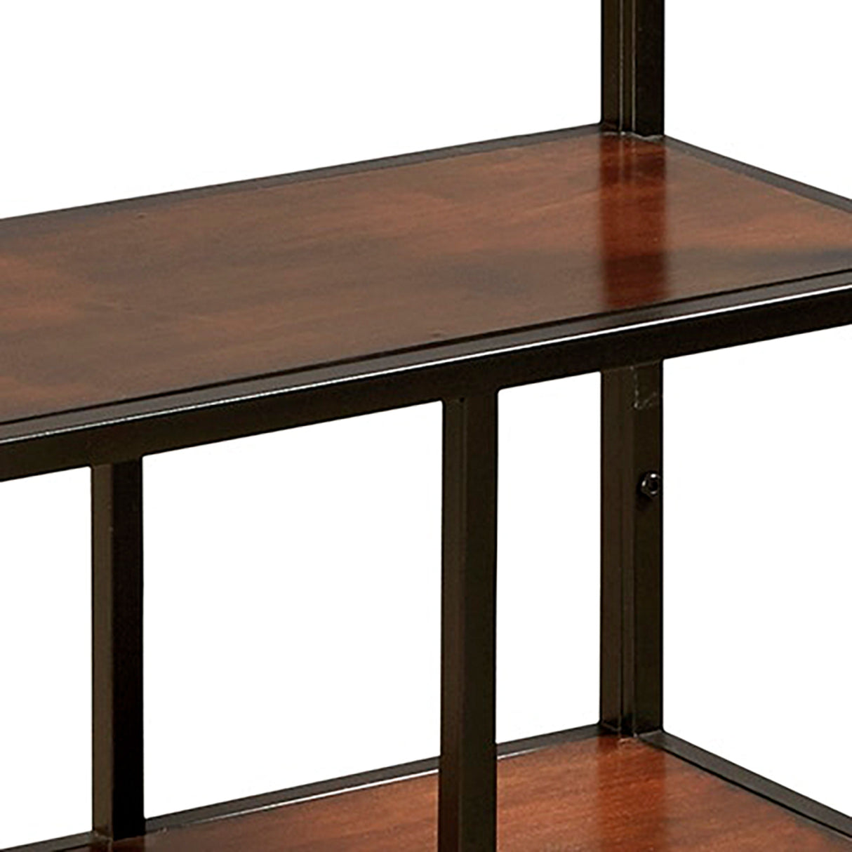 Detail view of Frankwell Brown/Black Bookcase