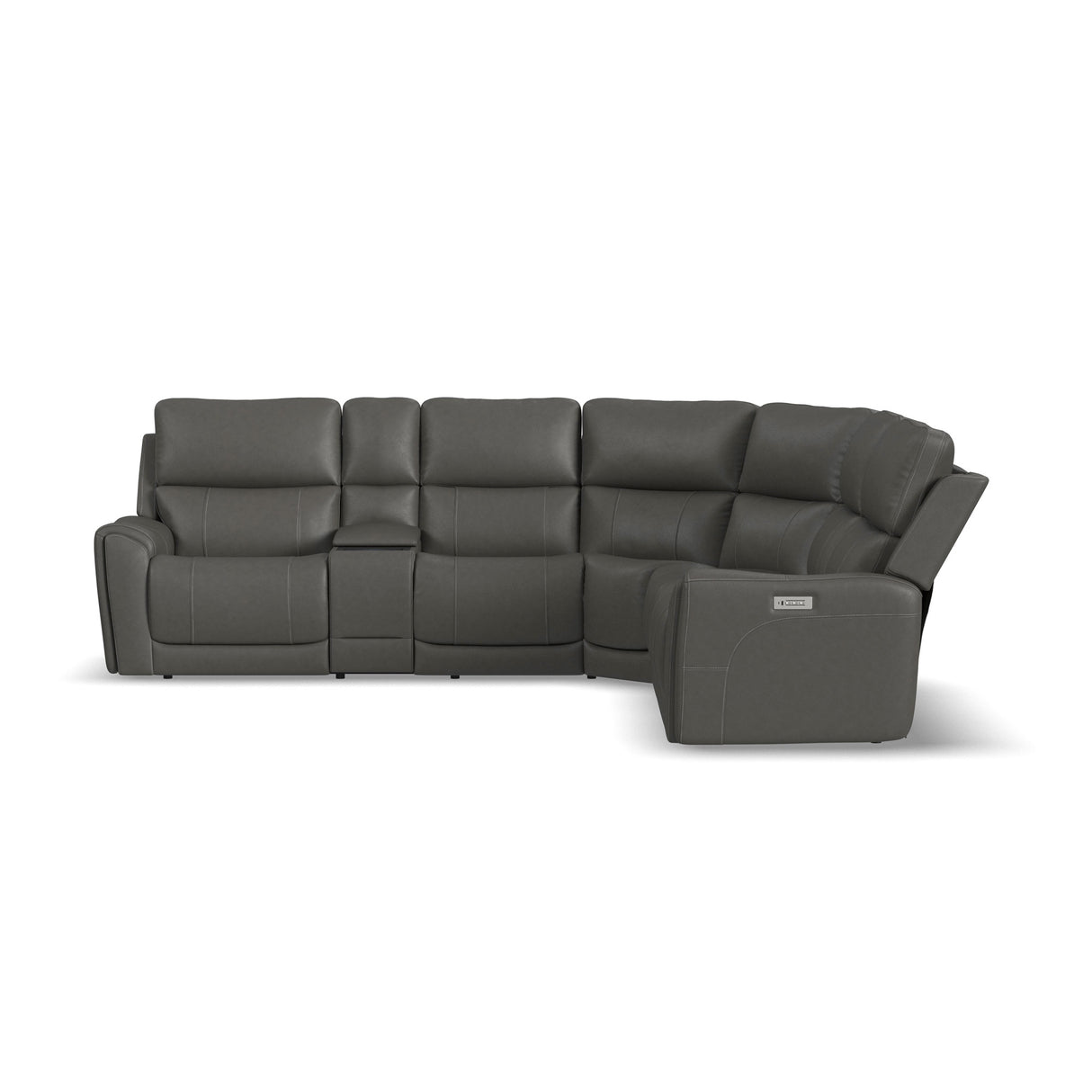 Dylan 6 Piece Sectional with 2 Power Ends and 2 Power Armless