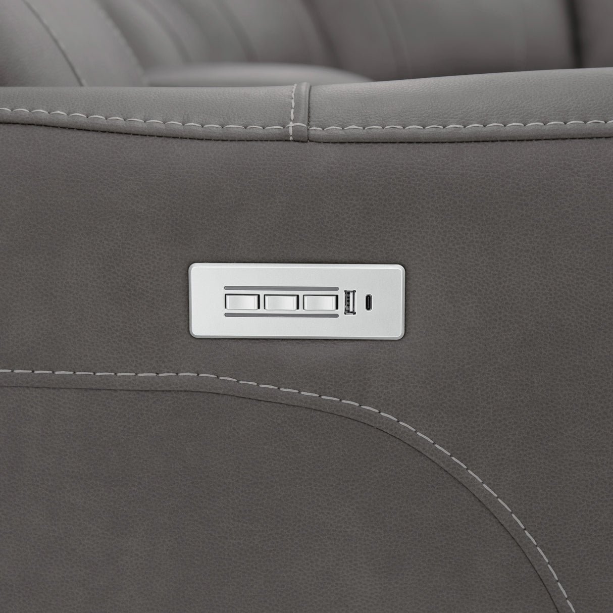 Dylan 6 Piece Sectional with 2 Power Ends and 2 Power Armless