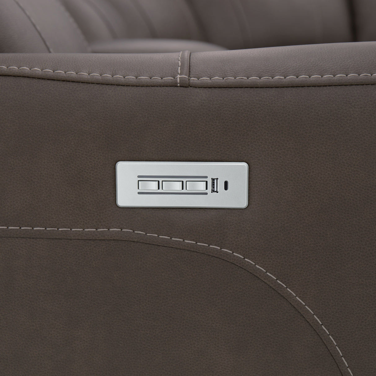 Dylan 6 Piece Sectional with 2 Power Ends and 2 Power Armless