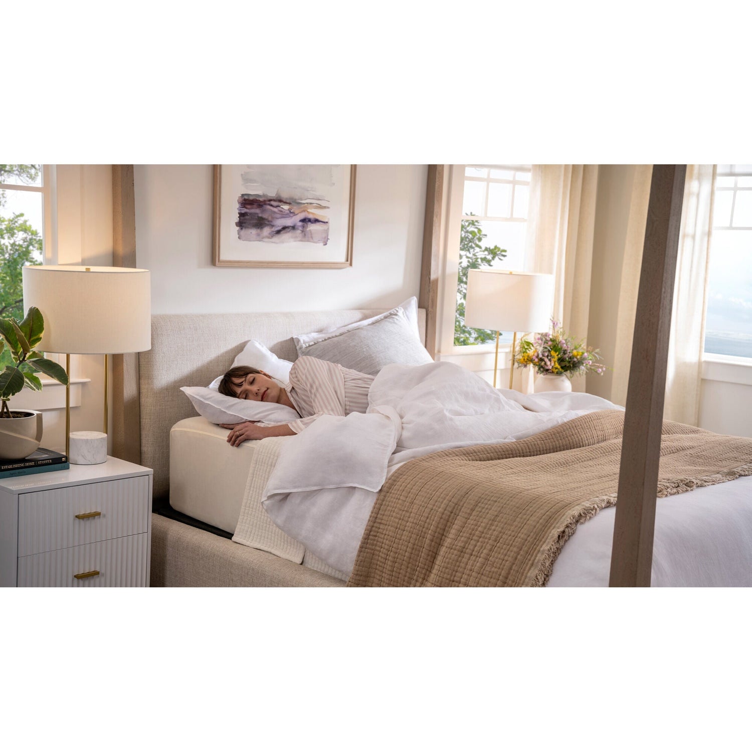 Room setting 5 featuring Purple RestorePremier Firm California King Mattress