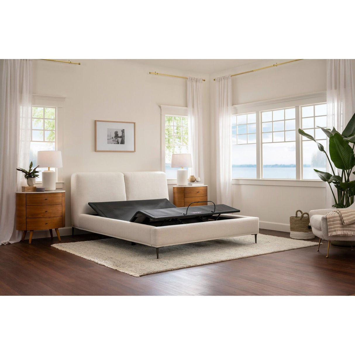 Room setting 4 featuring Purple Premium Plus Queen Smart Base
