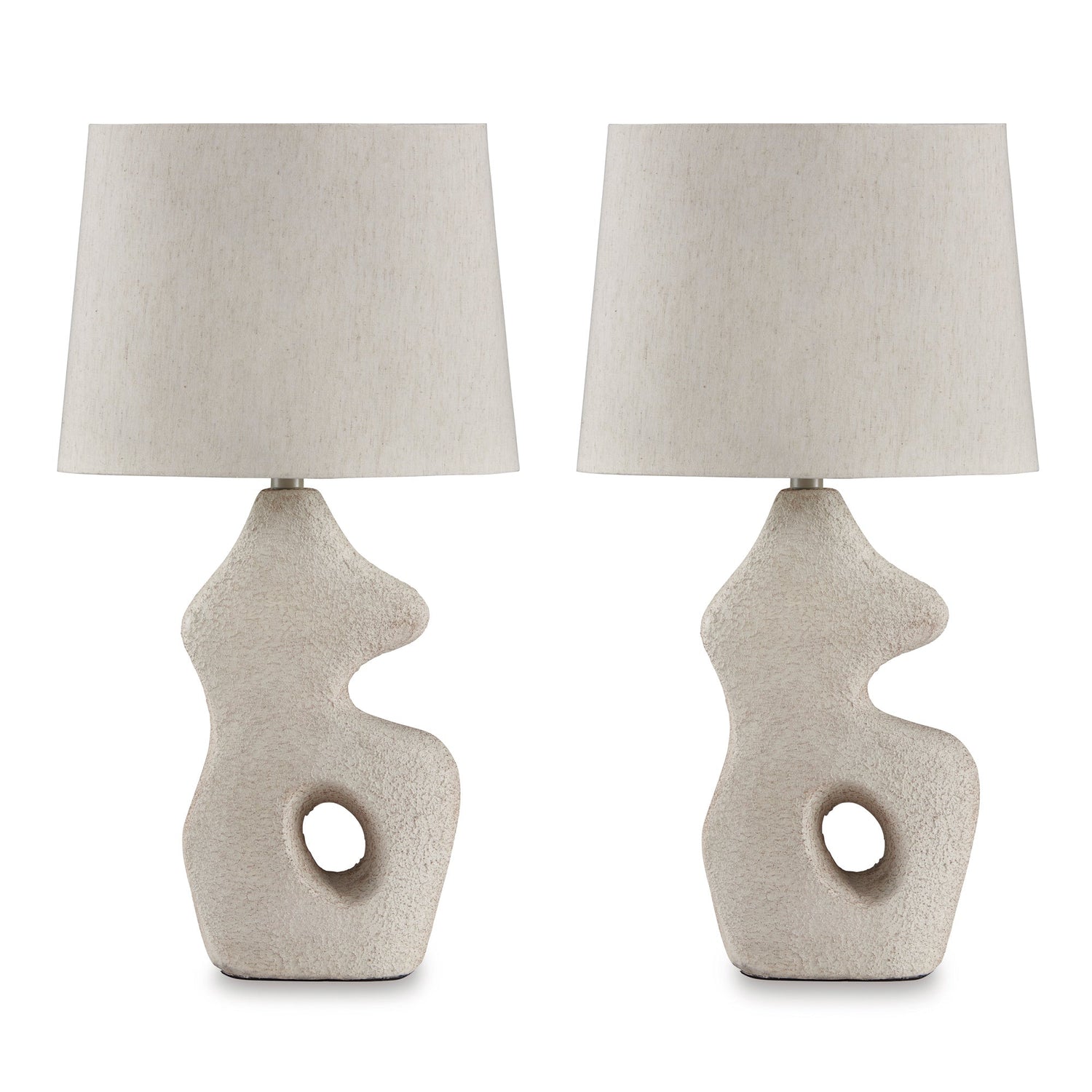 Chadrich Beige Set of 2 Table Lamp QK1087980