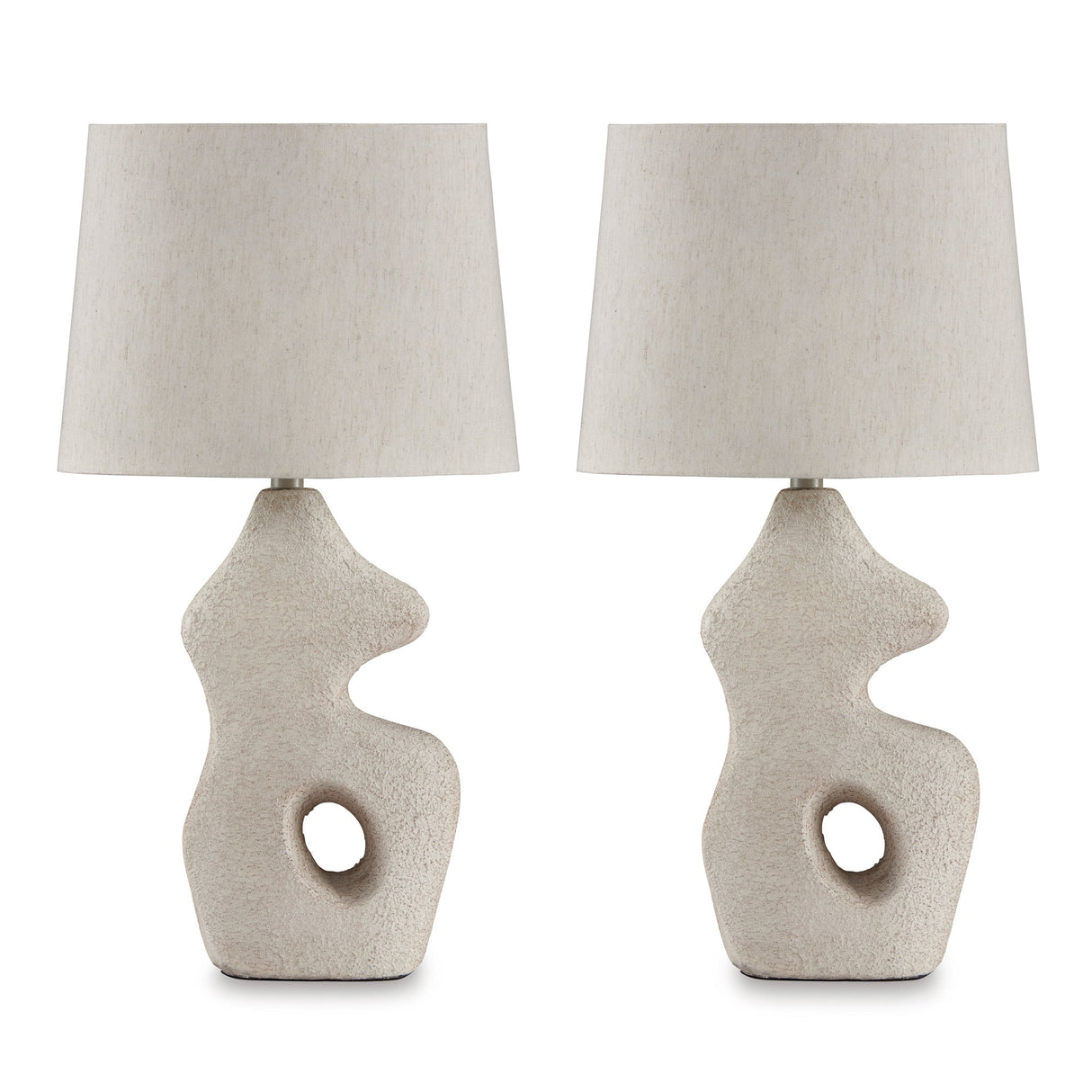 Chadrich Beige Set of 2 Table Lamp QK1087980
