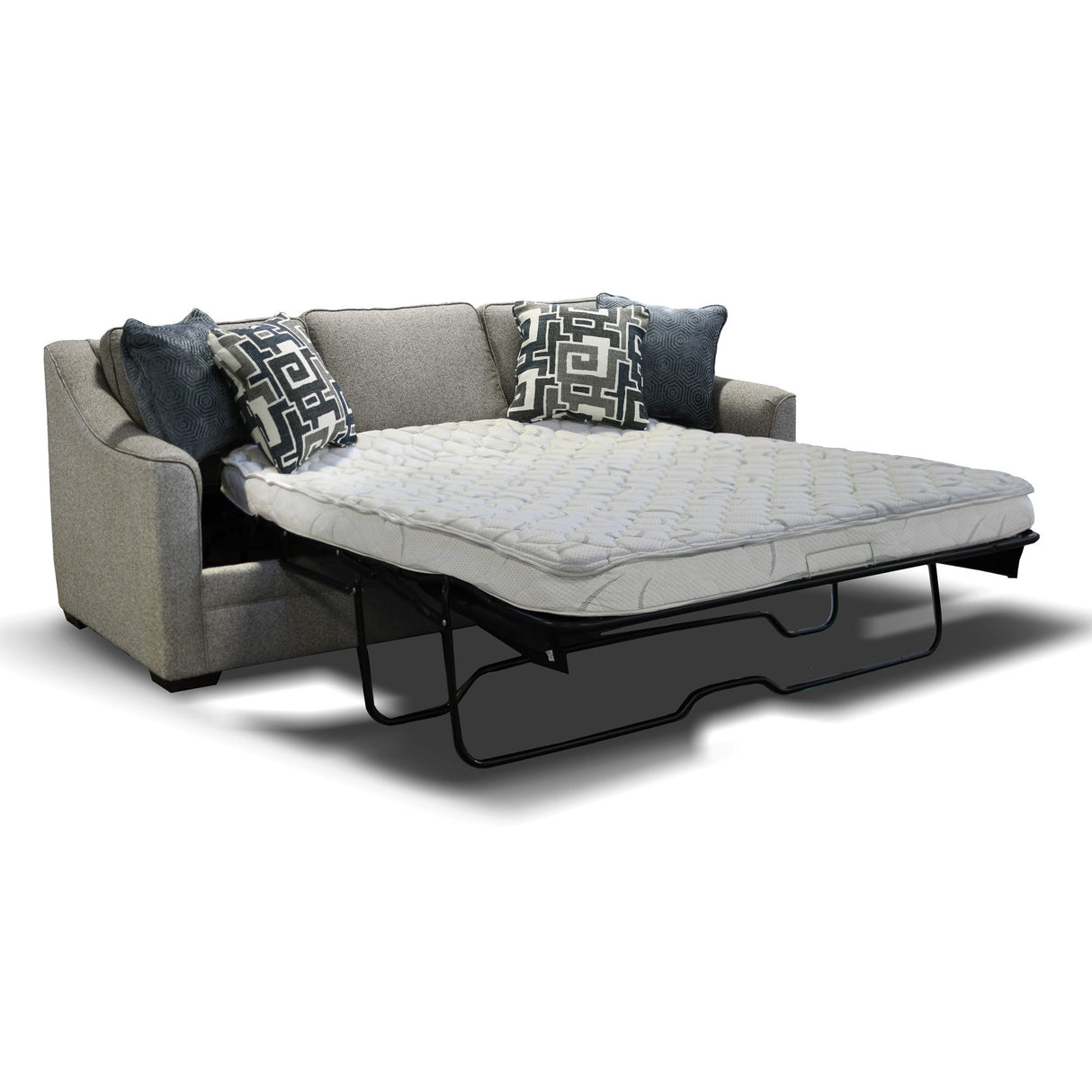 Open view of Monroe Granite Queen Visco Sleeper