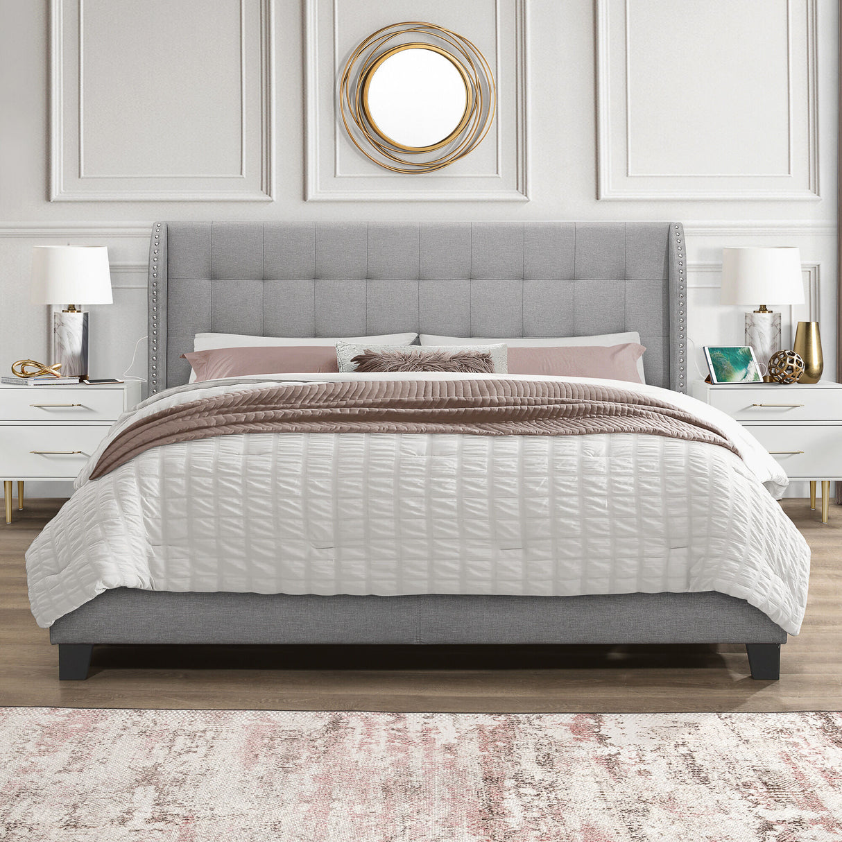Buchannan Upholstered Bed - QK1088955_HIBE_LF1_RM