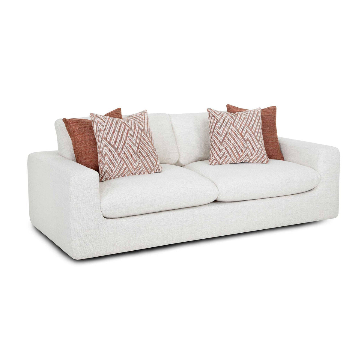Front left view of Cormic Pearl Sofa