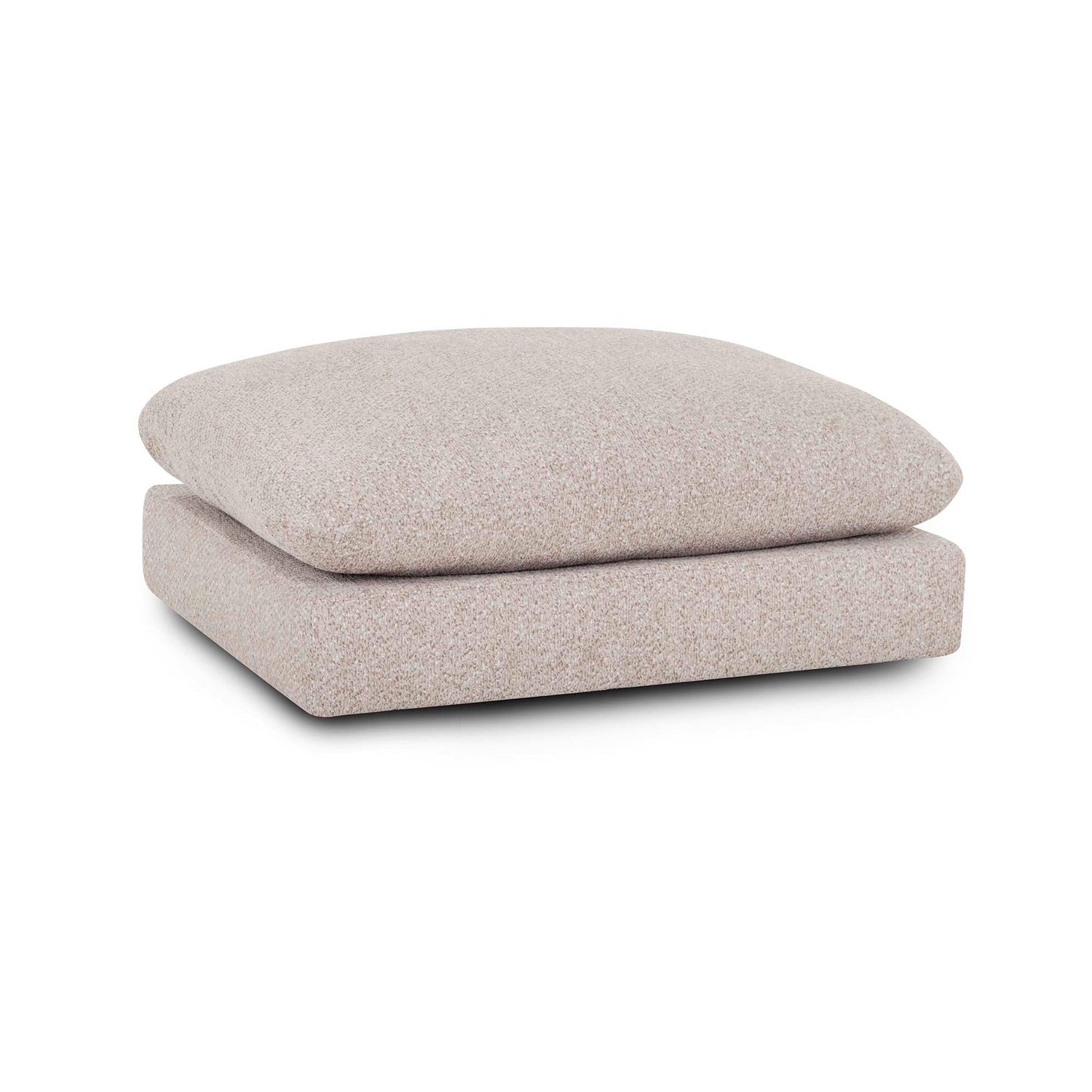 Front left view of Cormic Cloud Ottoman