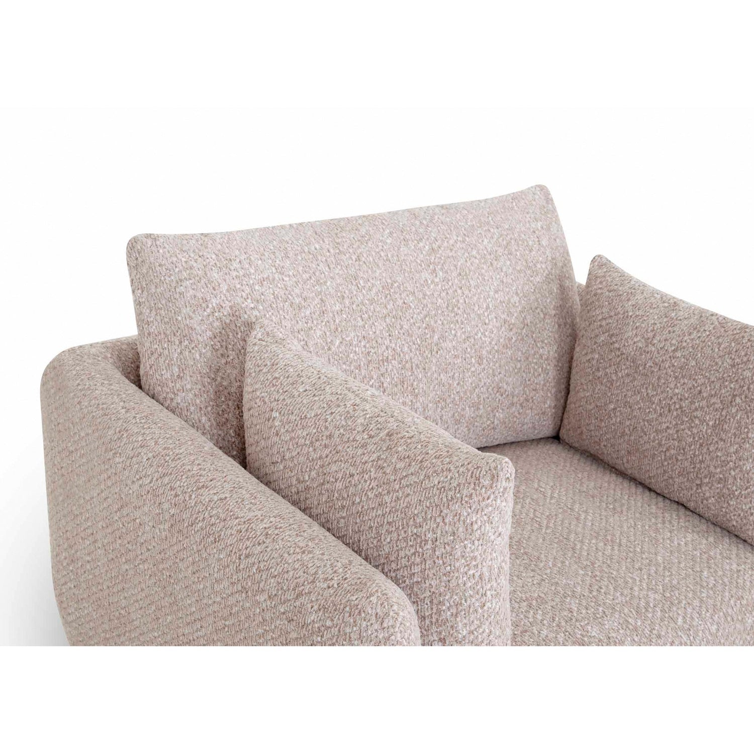 Detail view of Cormic Cloud Swivel Accent Chair